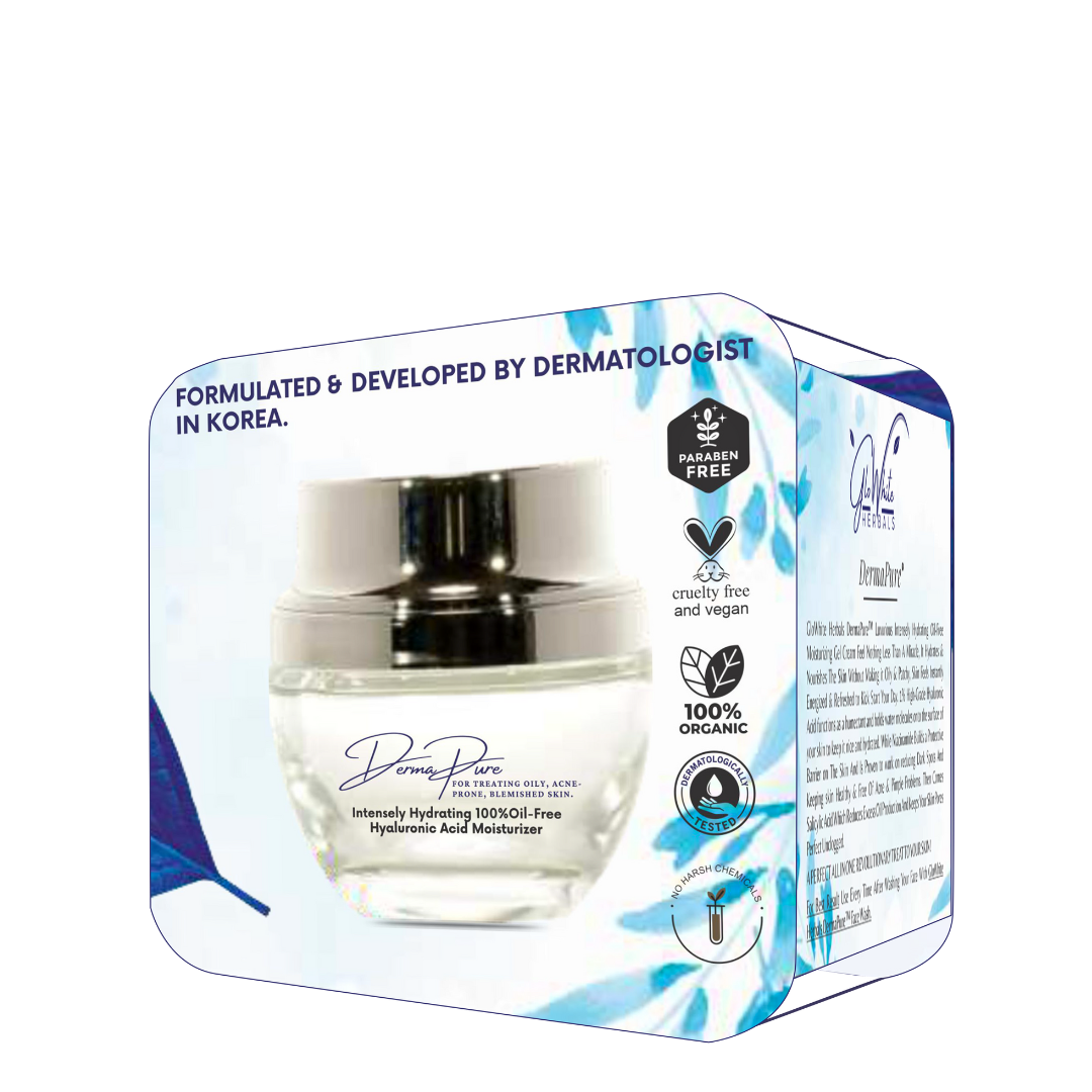 Derma Pure Skin Hydrating Gel For Acne Prone Skin GloWhite Herbals