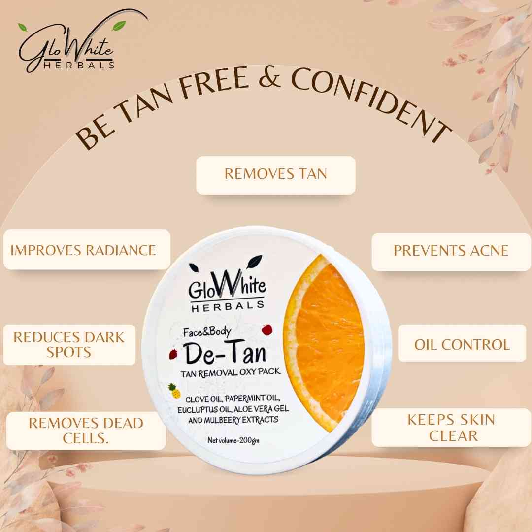 Detan Pack (200g) GloWhite Herbals
