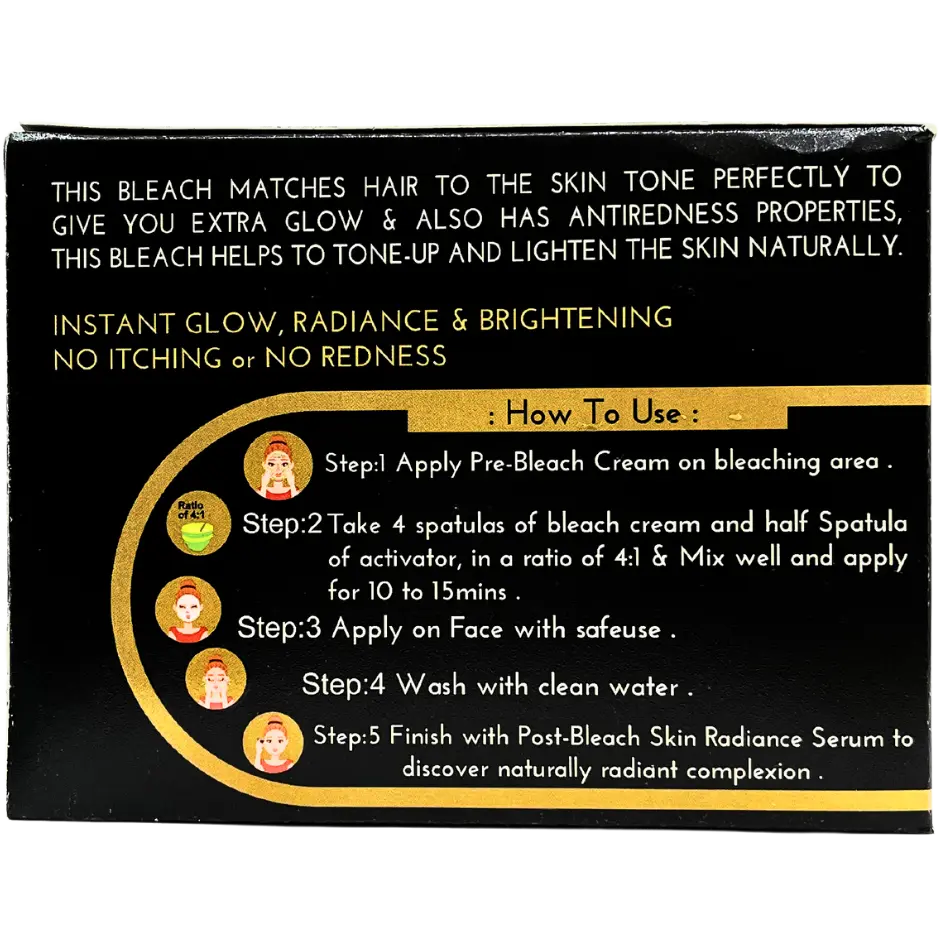 Skin Radiance Diamond Facial Bleach GloWhite Herbals