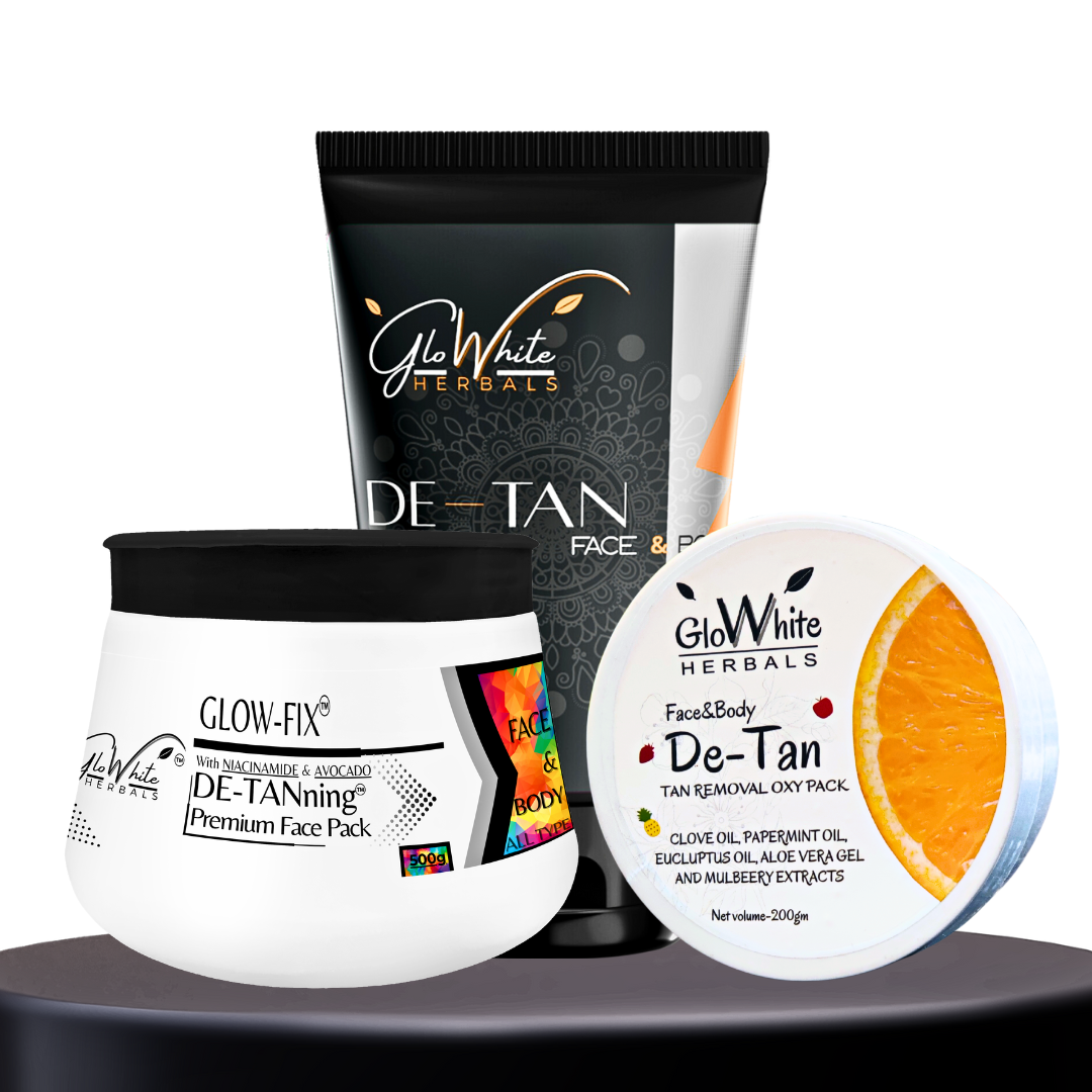 De-Tan Face Pack GloWhite Herbals