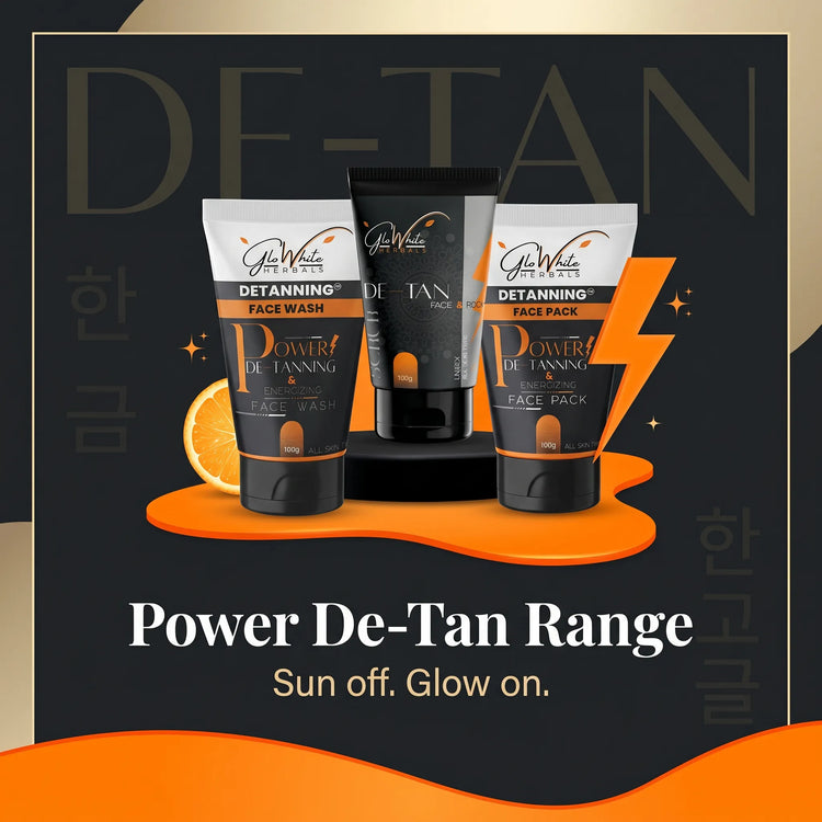 Power De-Tan Range - sun off, glow on