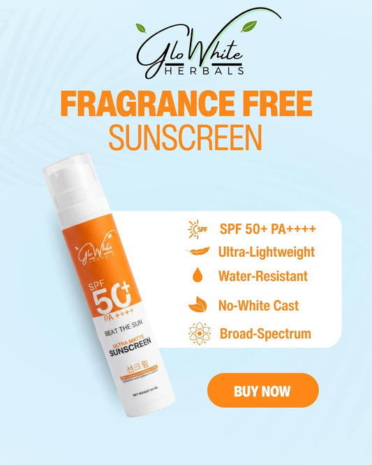 SPF 50+ PA++++ Sunscreen Flasche, ultra-light, ohne weißen Cast