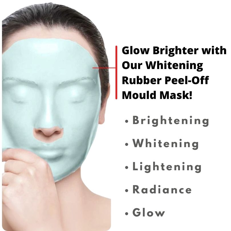 GloWhite Herbals Skin Whitening French Clay Mould Masks With Skin Lightening Benefits