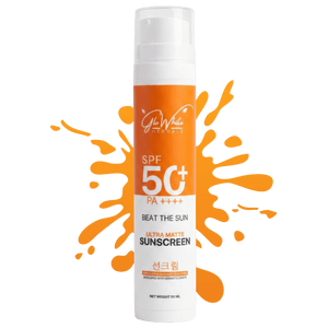GloWhite Herbals SPF 50+ PA++++ Sunscreen | Ultra Matte, Oil-Free, No White Cast (50ml)
