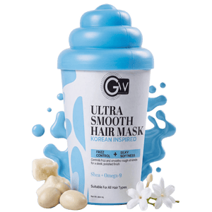 GW Professional Ultra Smooth Hair Spa Mask 800g | Korean Formulation | Shea Butter Omega-9 & Hydrolyzed Keratin | For Deep Conditioning Dry Frizzy & Unmanageable Hair