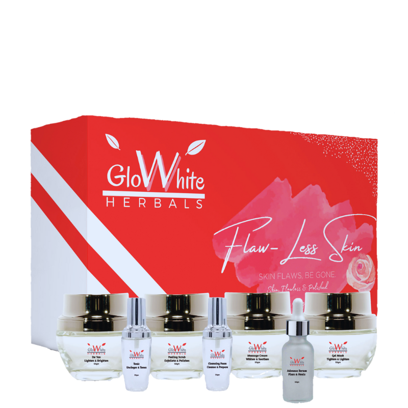 FlawLess Skin Treatment Facial Kit GloWhite Herbals