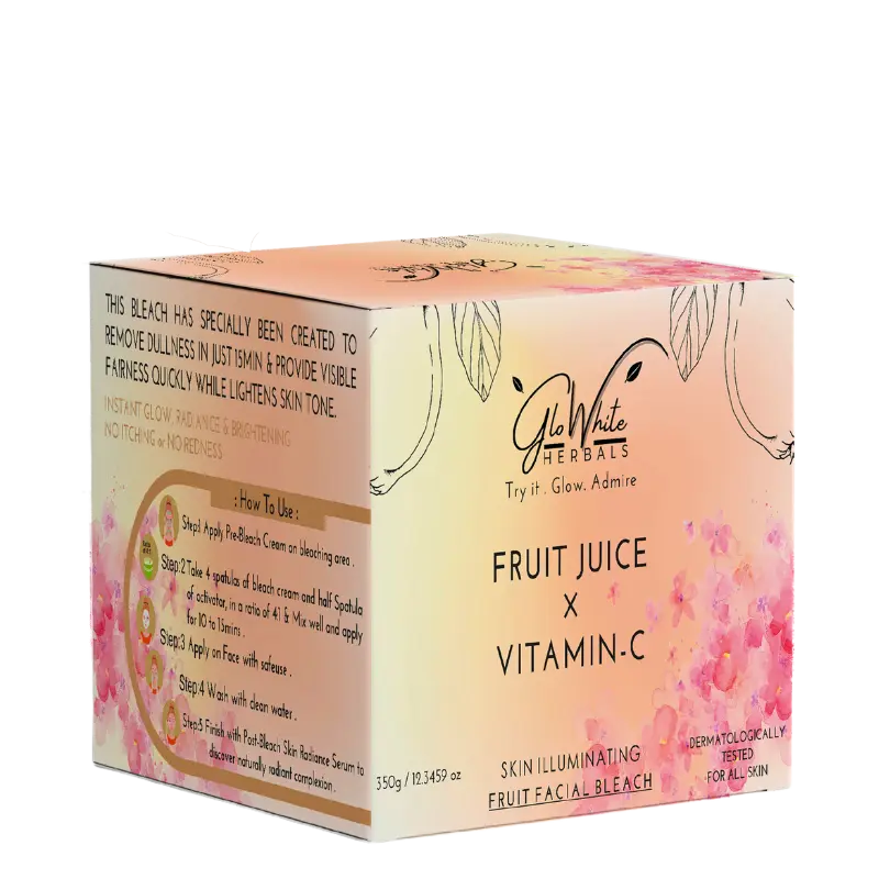 Fruit Juice Vitamin-C Facial Bleach GloWhite Herbals