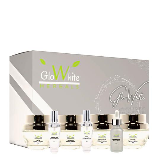 GloWhite Herbals Signature Skin Lightening & Whitening Treatment Facial Kit GloWhite Herbals