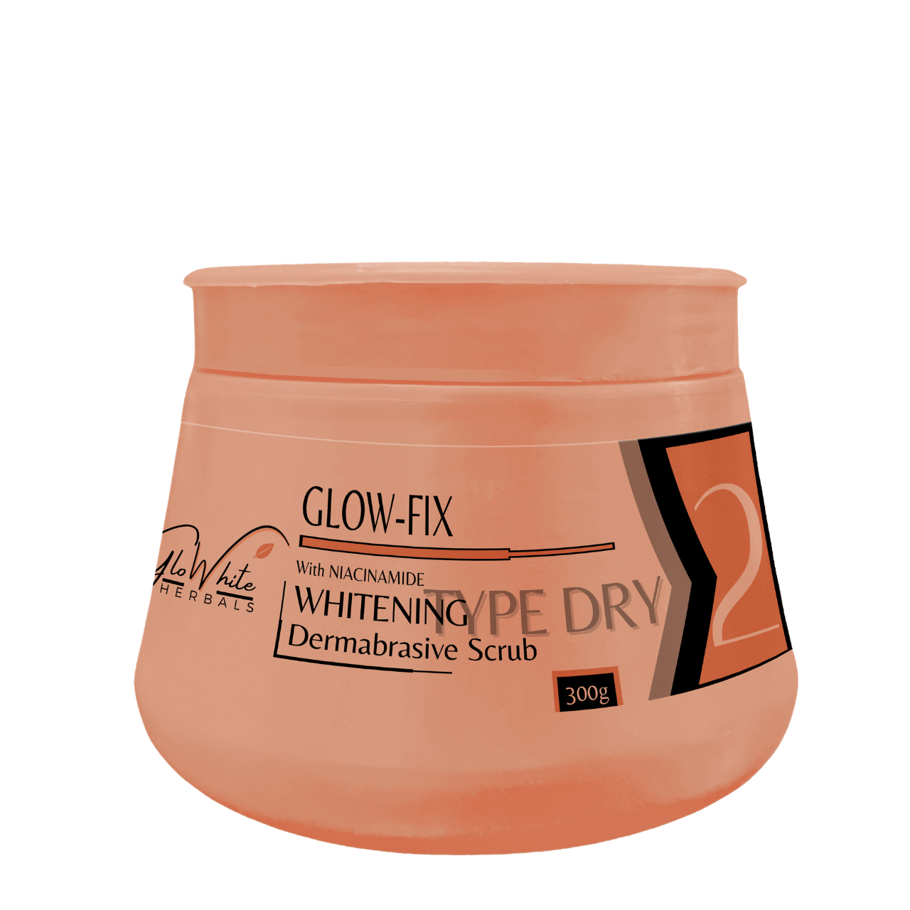 Glow-Fix Deep Exfoliating & Polishing Dermabrasive Face Scrub GloWhite Herbals