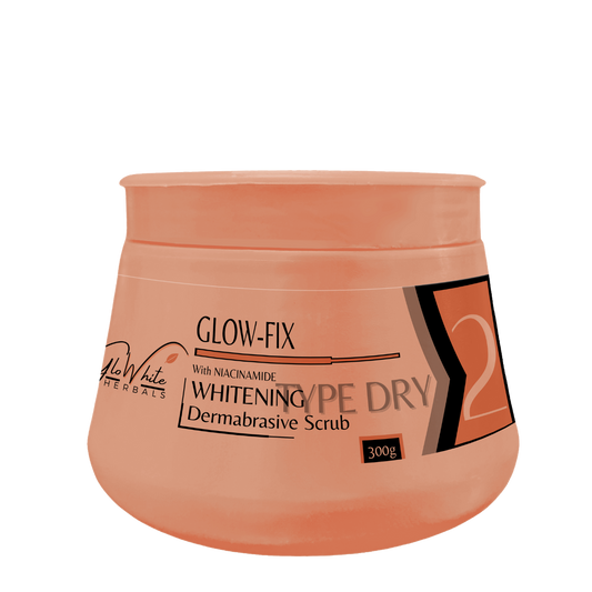 Glow-Fix Deep Exfoliating & Polishing Dermabrasive Face Scrub GloWhite Herbals