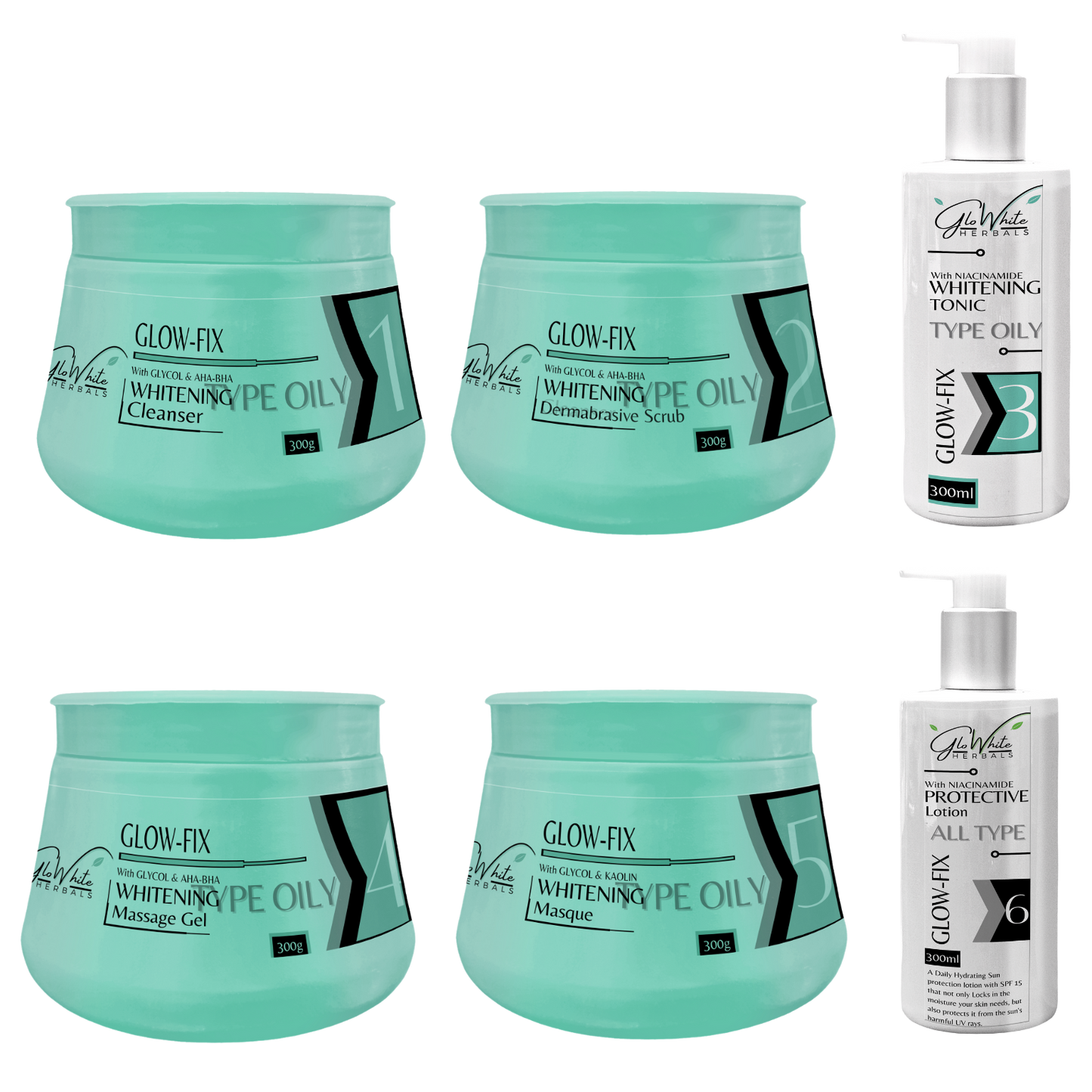 Glow-Fix Whitening Dermabrasive Scrub GloWhite Herbals