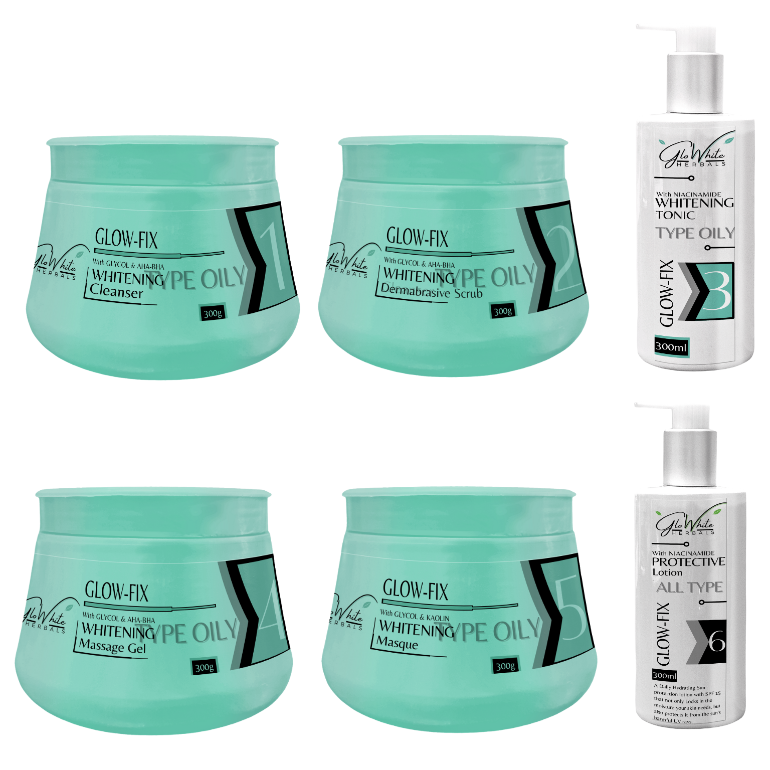 Glow-Fix Whitening Dermabrasive Scrub GloWhite Herbals