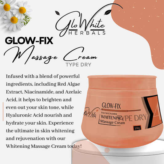 Glow-Fix Whitening Massage Cream GloWhite Herbals