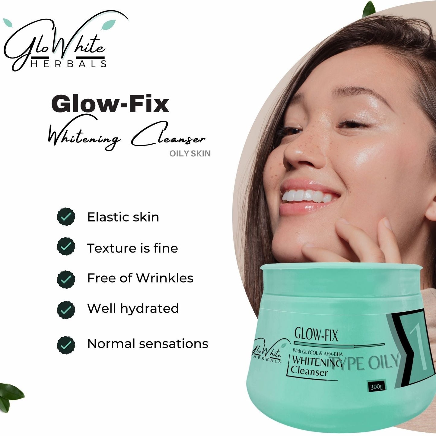 Glowhite Herbals Glow-Fix Whitening Cleanser GloWhite Herbals