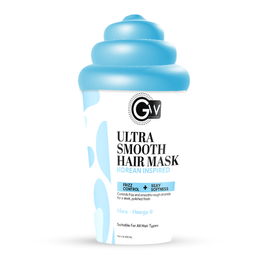 GW Professional Ultra Smooth Hair Spa Mask – Korean Inspired Deep Conditioning Hair Mask with Shea Butter & Omega-9 | Frizz Control & Silky Soft Hair | Salon Hair Spa Cream for All Hair Types