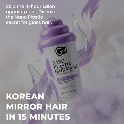 GW Professional Nano Plastia Hair Spa Mask – Pro-Keratin, Biotin & Frizz Control