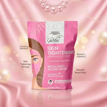Skin Tightening Moulding Algae Mask sachet with retinol + vitamin C, 450g