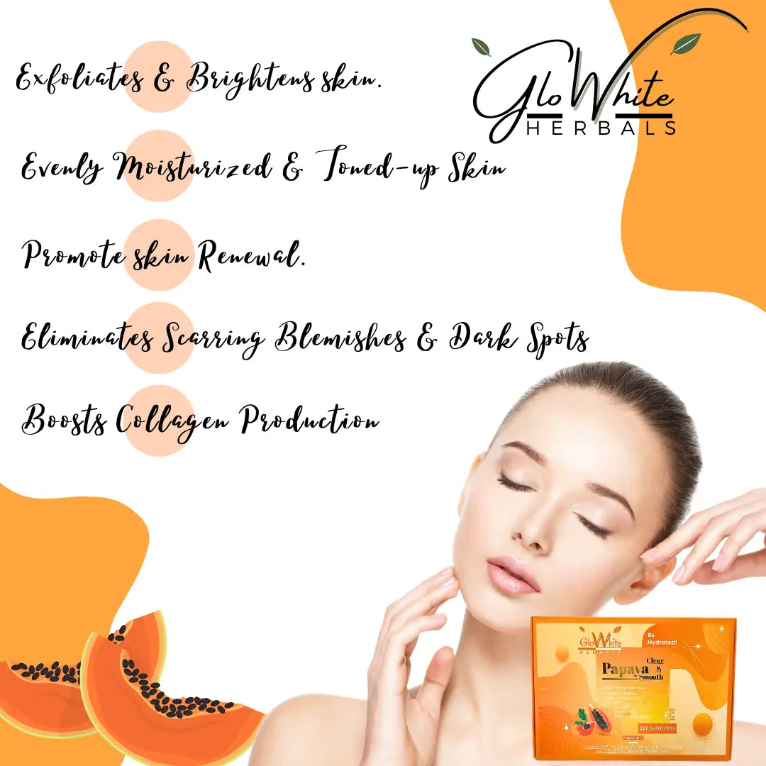 Papaya De-Pigmentation Facial Kit GloWhite Herbals