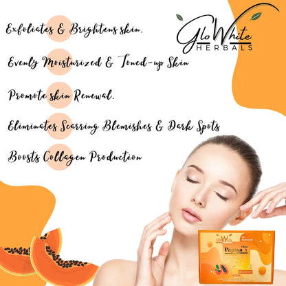 Papaya De-Pigmentation Facial Kit pack with Clear & Smooth box