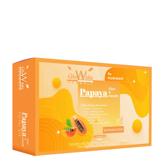 Papaya De-Pigmentation Facial Kit GloWhite Herbals