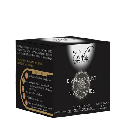 GloWhite Diamond Dust Niacinamide facial bleach box