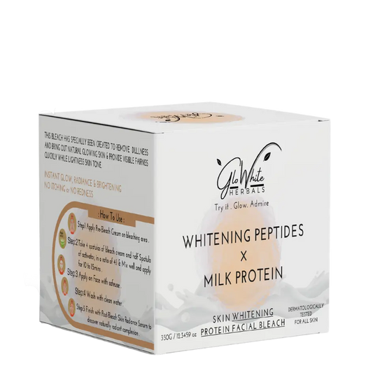 Whitening Peptides & Milk Protein Facial Bleach GloWhite Herbals