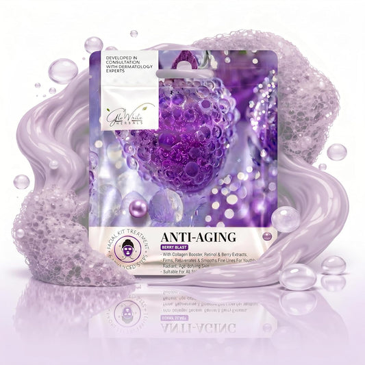 Anti-Aging Facial Kit 6-Step | Hyaluronic Acid, Retinol, Vitamin C