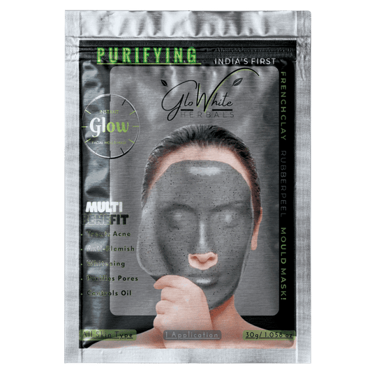 GloWhite Herbals Purifying French Clay Mould Mask for Deep De-Toxification