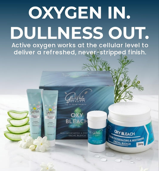 Skin Oxygenating & Whitening Facial Bleach