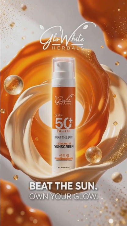 SPF 50+ PA++++ Sunscreen – Ultra Matte, Oil-Free & No White Cast (50ml)