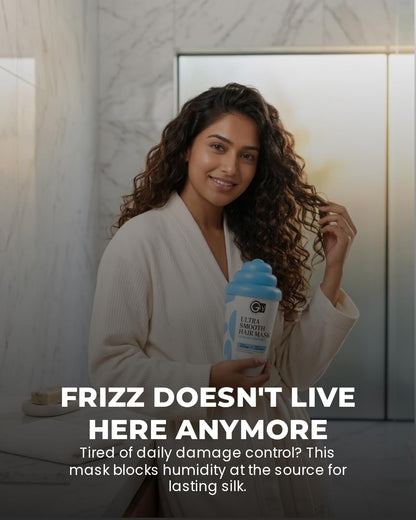 GW Professional Ultra Smooth Hair Spa Mask | Frizz Control & Silky Soft Hair