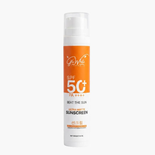 SPF 50+ PA++++ Sunscreen – Ultra Matte, Oil-Free & No White Cast (50ml)